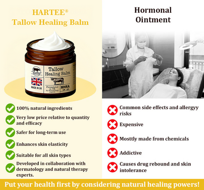 HARTEE® Tallow Healing Balm🐄（GMP Facility • FDA-Registered • Dermatologist Tested👨‍⚕️）Soothe eczema, psoriasis & rosacea—without steroids.🐄