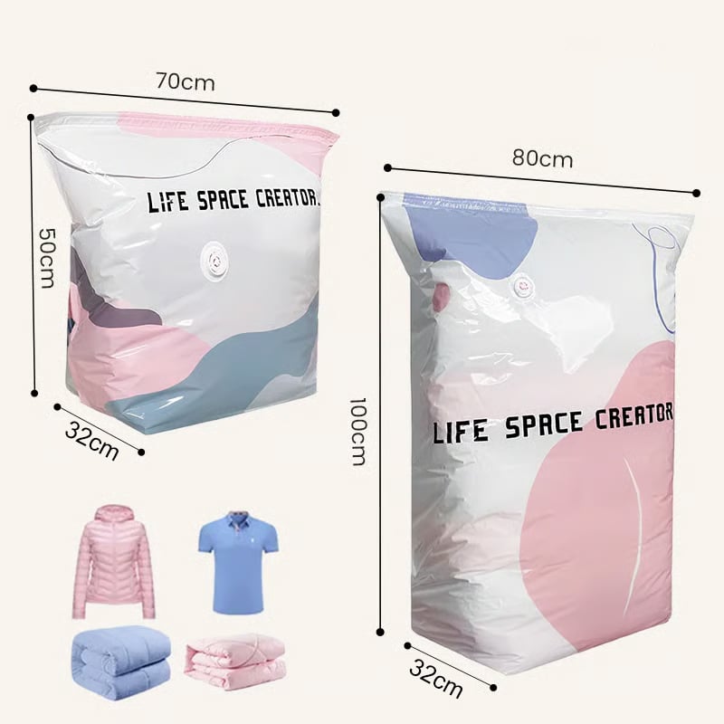 SVOZK®📦 Large-Capacity Vacuum Bags – No Pump Needed! 💕