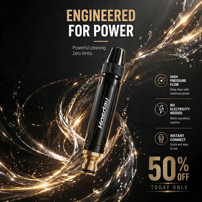 🚗LAST DAY 80% OFF ✨Hosday® Powerful High-Pressure Home Car Wash & Garden Sprayer