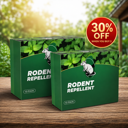 LAST DAY SALE 50%OFF💥🟢Healrize®Natural Peppermint Rodent Repellent Tablets – 10 Pack