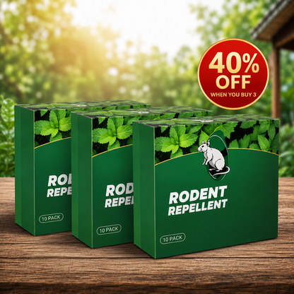 LAST DAY SALE 50%OFF💥🟢Healrize®Natural Peppermint Rodent Repellent Tablets – 10 Pack