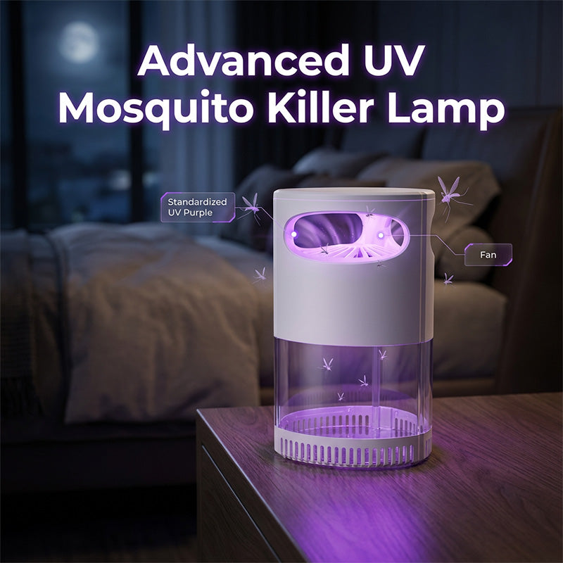 BVJ®🦟 49% OFF! UV Mosquito Killer Lamp – quiet, USB, chemical-free. 50K+ sold! 🔇🌙