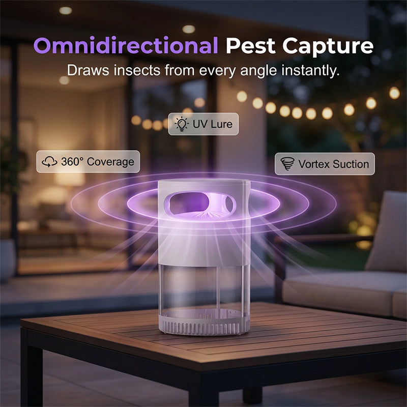 BVJ®🦟 49% OFF! UV Mosquito Killer Lamp – quiet, USB, chemical-free. 50K+ sold! 🔇🌙